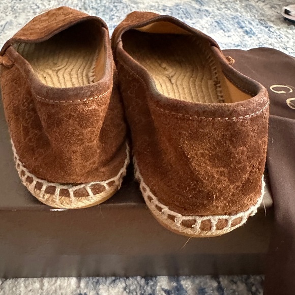 Authentic Gucci Suede Espadrilles- Brown - Picture 3 of 6